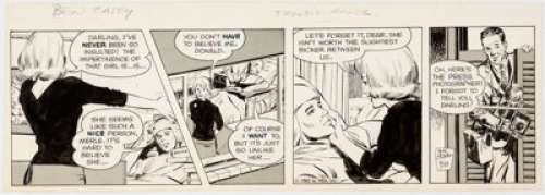Neal Adams Ben Casey Daily Comic Strip Original Art dated 4-18-63 (NEA, 1963).... | Heritage
