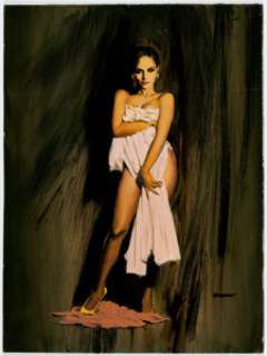 Ron Lesser So Lush, So Lovely, So Deadly Cover Painting Original Art (c. 1960s).... | Heritage