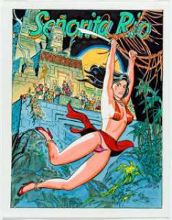 Bob Lubbers SeÃ±orita Rio Illustration Original Art (1999).... | Heritage