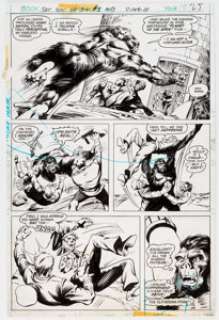 Pablo Marcos and Bob Smith Secret Society of Super-Villains #1 Page 15 Original Art (DC, 1976).... | Heritage