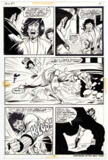 George Tuska and Billy Graham Hero for Hire #7 Story Page 11 Original Art (Marvel, 1973).... | Heritage