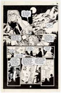 Joe Quesada and Kevin Nowlan Batman: Sword of Azrael #1 Story Page 21 Original Art (DC Comics, 1992).... | Heritage