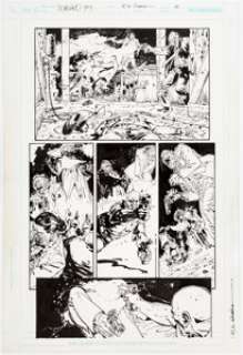  - R.M. Guéra Scalped #3 Page 6 Original Art (DC/Vertigo Comics, 2007)....
