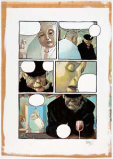  - Teddy Kristiansen Bacchus Color Special Story Page 8 Original Art (Dark Horse, 1995). ...