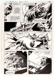 Gene Colan and Tony DeZuniga Batman #351 Story Page 15 Original Art (DC, 1982).... | Heritage