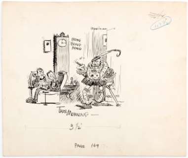 George Herriman archy and mehitabel Interior Illustration Original Art (Doubleday, 1927).... | Heritage