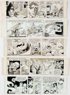 Bob Lubbers Robin Malone Daily Comic Strip Original Art Group of 10 (NEA, 1967-68).... (Total: 10 Original Art) | Heritage