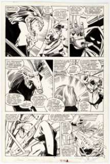 Walter Simonson and Bob Wiacek X-Factor #37 Story Page 7 Original Art (Marvel, 1988).... | Heritage