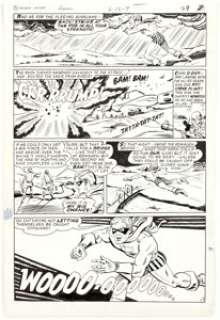  - Chic Stone and Tom Hickey Adventures Into The Unknown #169 Story Page 7 Nemesis Original Art (ACG, 1966)....