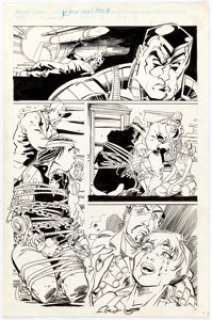 Rick Leonardi and Al Milgrom Marvel Comics Presents #16 Story Page 6 Original Art (Marvel, 1989).... | Heritage