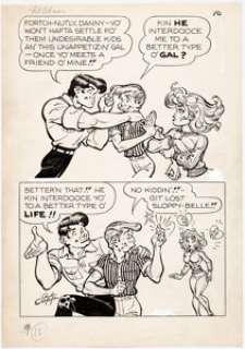 Al Capp and Frank Frazetta Li’l Abner and the Creatures from Drop-Outer Space (#nn) Story Page 10 Original Art (US... | Heritage