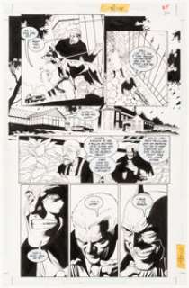 Joe Quesada and Kevin Nowlan Batman: Sword of Azrael #3 Story Page 22 Original Art (DC Comics, 1992)... | Heritage