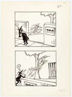 Antonio Prohias The All New Mad Secret File on Spy Vs. Spy Complete 3-Page Gag Original Art (Signet/EC, 1965).... (Total: 3 Original Art) | Heritage
