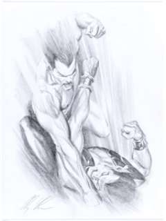 Alex Ross - The Sub-Mariner Illustration Original Art (2017).... | Heritage