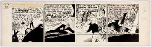 Chester Gould Dick Tracy Daily Comic Strip Original Art dated 10-29-45 (News Syndicate, 1945).... | Heritage