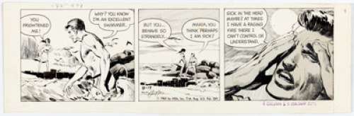 Neal Adams Ben Casey Daily Comic Strip Original Art dated 8-19-65 (NEA Service, 1965). Adams’ dawning command of - | Heritage