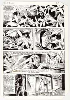 Steve Ditko The Fly #8 Story Page 1 Original Art (Archie, 1984). Here is your chance to pick up a great page by - | Heritage