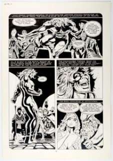 Frank Thorne 1994 "Ghita of Alizarr" Story Page 11 Original Art (Warren, 1980).... | Heritage