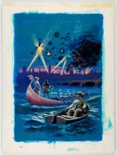 Luis Dominguez Ripley’s Believe It Or Not! #71 Cover Painting Original Art (Western/Gold Key, 1977). "This is - | Heritage