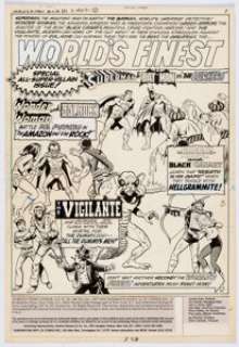Kurt Schaffenberger World’s Finest #248 Story Page 1 Original Art (DC, 1978).... | Heritage