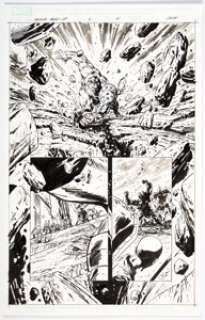 Jackson "Butch" Guice - Skaar Son of Hulk #2 Story Page 4 Original Art (Marvel, 2008).