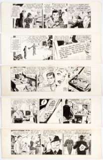 William Overgard | Steve Roper Daily Comic Strips Original Art Group of 18 (Publishers Syndicate, 1959). | Heritage