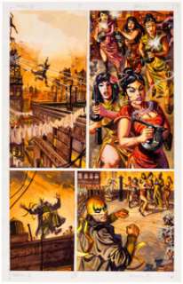 Dan Brereton | Immortal Iron Fist Annual #1 Painted Story Page 13 Original Art (Marvel, 2007). | Heritage