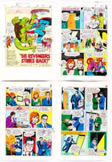 Adrienne Roy - Superman #367 Complete 19-Page Story Color Guides (DC, 1982).