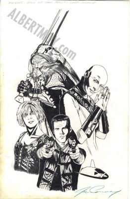Joe Corroney - Farscape: Gone And Back Again Issue 1 Page Cover