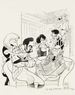 AL HIRSCHFELD "Farce and Furious." | Swann Galleries