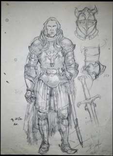 Swolfs, Yves - Original art - Legende - full character | Catawiki