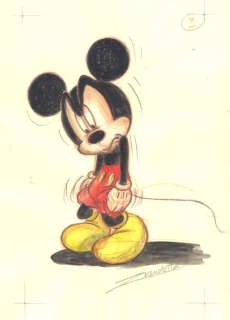 Vendetta, Z. | Original drawing #3  - Mickey Mouse  - Moneyless | Catawiki