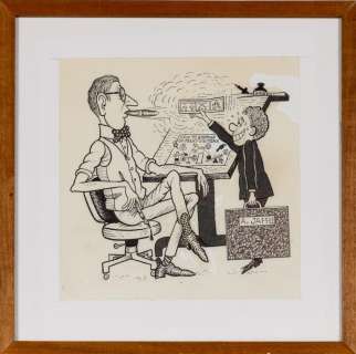 "The first cartoonist I ever met" - Al Jaffee honors one of his heroes, Rube Goldberg AL JAFFEE | misc / divers