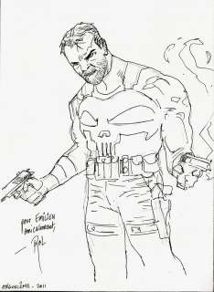 Roland Boschi | Punisher Pinup | Romitaman