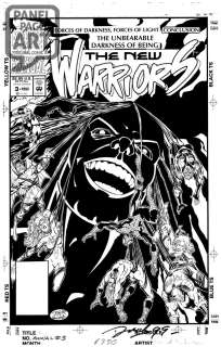 Darick Robertson - New Warriors Annual 3 Cover