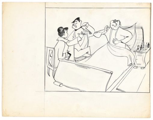 Sempé | Lot 121 - Illustration à l’encre de Chine et à la mine de… | AZ auction