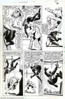Larry Lieber and Vince Colletta - Original Art for Web of Spider-Man #25, pages 6 and 20 (Marvel, 1987). First - | Heritage