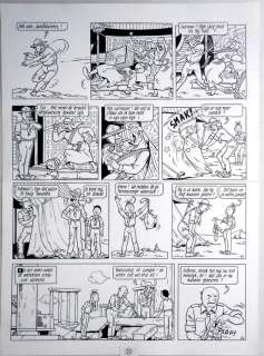 Vandersteen, Willy | Originele pagina (p.19)  - Suske en Wiske  - De wervelende waterzak  - (1988) | Catawiki