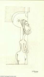 Maxon Crumb - Original Illustration (undated). Robert Crumb’s kid brother, Maxon turns up the hot water on this - | Heritage