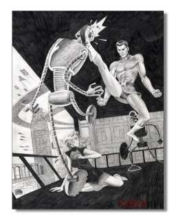 Jesse Hamm - Magnus the Robot Fighter Page Commission
