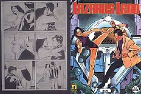 Bartolini/Capone - 2x original plates "Lazarus Ledd"