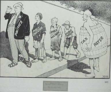 30: Winsor McCay New York Journal American The Poor Tax | Hess Fine Auctions