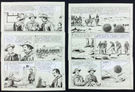 Letteri, Guglielmo | 2x original plates â€œTexâ€ no. 161 (1974) | Catawiki