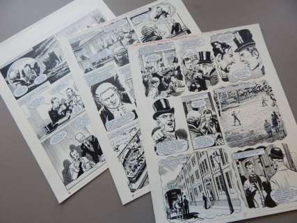 Lacey, Bill | 3x Original page  - The man who searched for Fear  - (1974) | Catawiki