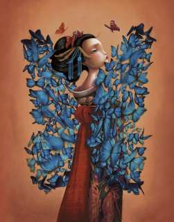Lot 139 - BENJAMIN LACOMBE Madame Butterfly, Albin Michel 2013 Couverture originale. Signée....