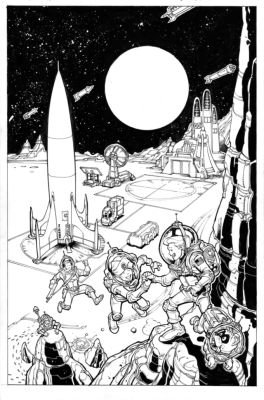 Chad Hardin | Johnny Quest #5 | More Great Art