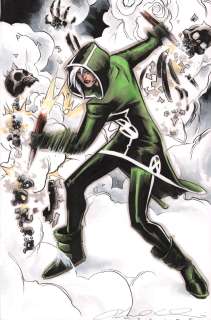 Karl Moline - Rogue Cracking Skulls Color Commission - Signed