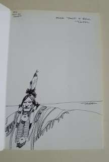 Toppi, Sergio | dédicacé album "Le calumet de Pierre Rouge"  - Série Le Collectionneur (1999) | Catawiki