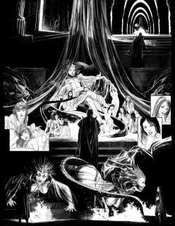 FedericoÂ FERNIANI - Planche originale 13 du tome 3 de LA VOIE DU SABRE - L‘incendie de l‘esprit -