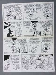 Remacle, Marcel | Planche originale (p.27A + p.27B)  - Le Vieux Nick et Barbe Noire T24  - Le mal étrange | Catawiki